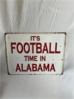 Metal Football Sign