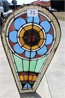 Turn of the Century Stained Glass Window
