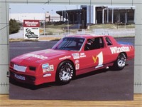 Winston cup series NASCAR postcard