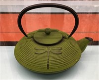 Cast iron tea pot