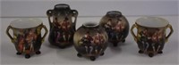 Five Royal Bayreuth Bavarian china miniatures