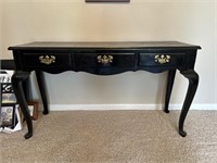 Black Wooden Table