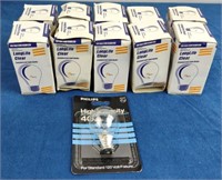 25 & 40 Watt Light Bulbs (11) NEW