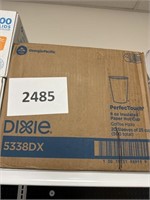 Dixie 8 oz insulated paper hot cups