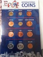 Epcot International Coin collection