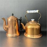 Copper Style Coffee Pot & Tea Pot