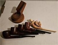Lot of Vintage Tobacco Pipes