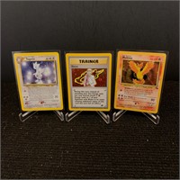 Vintage Holo Pokemon Cards, Blaine