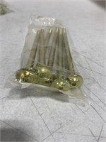 6 PACK OF GOLD BOLTS, 5/16 X 6 IN.