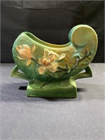Roseville Sleigh Vase, 6”