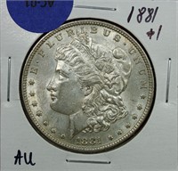 1881 Morgan Dollar AU