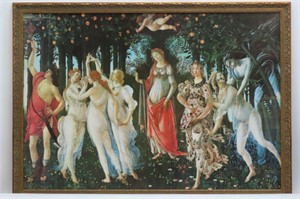 Bottacelli Primavera Framed Print of 15th Century