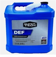 Super Tech Def Diesel Exhaust Fluid 2.5 Gallon