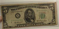 Series 1950 A Five Dollar Note