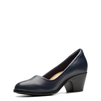 Clarks Collection Women's Emily 2 Ruby Pump, Navy