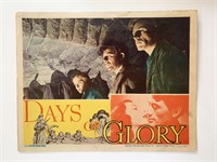 Days of Glory original 1944 vintage lobby card