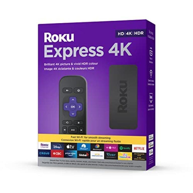 Roku Express 4K Streaming Player 3940CA