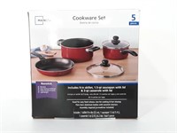 Open box cookware set complete