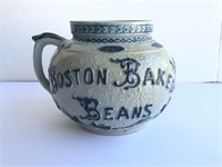 Antique Salt Glazed Stoneware Boston Baked Beans