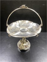 Vintage Simpson Hall Miller & Co. Silver Plate Cak