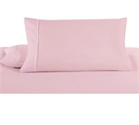 Mooreeke Bamboo Bed Sheets Set FULL Size pink
