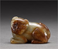 Ming Dynasty before Hotan jade beast