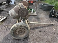 Cement Mixer on trailer