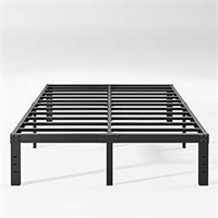 Neslime 16 Inch High Platform Queen Bed Frame No B