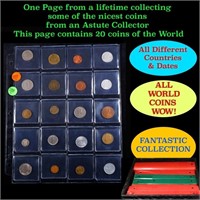 20 Great Coins of the World, hand selected, many t