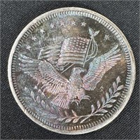 1 oz Fine Silver Round - Eagle