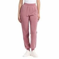 Lazypants Women's LG Sueded Jogger, Pink Large
