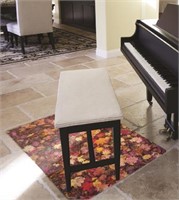 Floortex ® Colortex Floor Mat Design in Red/White/
