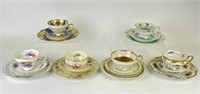 Selection of Tea Cups and Saucers