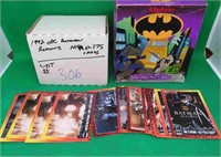 1992 O-Pee-Chee Batman Returns 175x Cards + Lipton