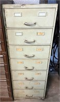7-Drawer File Cabinet w/ Parts Contents
