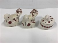 Ceramic doves