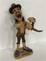 Mick Jagger clay art sculpture