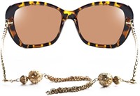 Christine Women's Chain Link Sunglasses