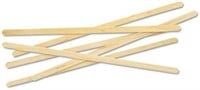 Wooden Stir Sticks, 7'', Birch Wood, Natural, 1000