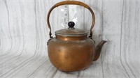 Vintage Copper Single Serve Steeping Tea Pot