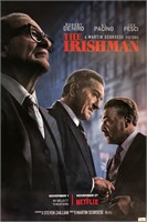 Irishman Robert De Niro Autograph Poster