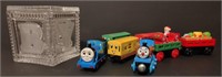 Glass Baby Box With Thomas The Tank Engine &
