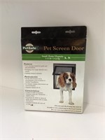 Pet door screen