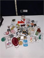 LARGE LOT OF ADVERTISING KEY FOBS