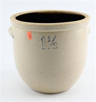 Stoneware 1 ½ gallon eared planter crock