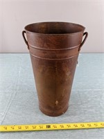 Rusted Planter (13" tall)