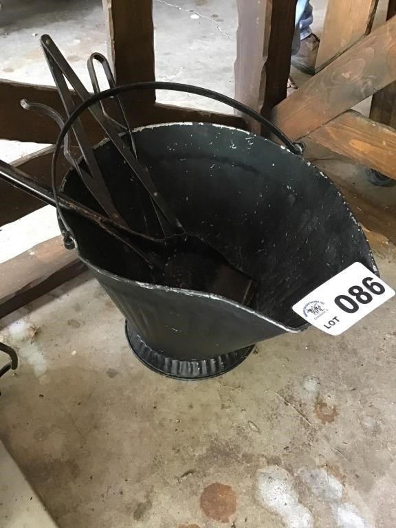 COAL BUCKET, TOOLS