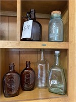 2 - Shelves Bottles