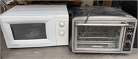 MICROWAVE OVEN & TOASTER OVEN