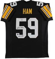 Jack Ham HOF 88 Signed Jersey BAS Witness